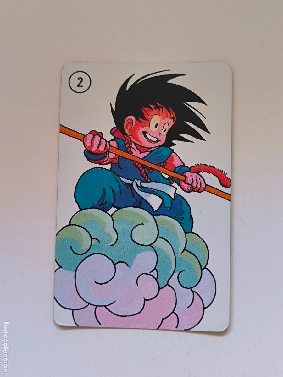 Cartes &agrave; &Eacute;changer: DRAGON BALL JUEGO DE NAIPES FOURNIER - N&ordm; 2 - ESPA&Ntilde;A A&Ntilde;O 1992 - CARTA SUELTA / CARD (P7B1)