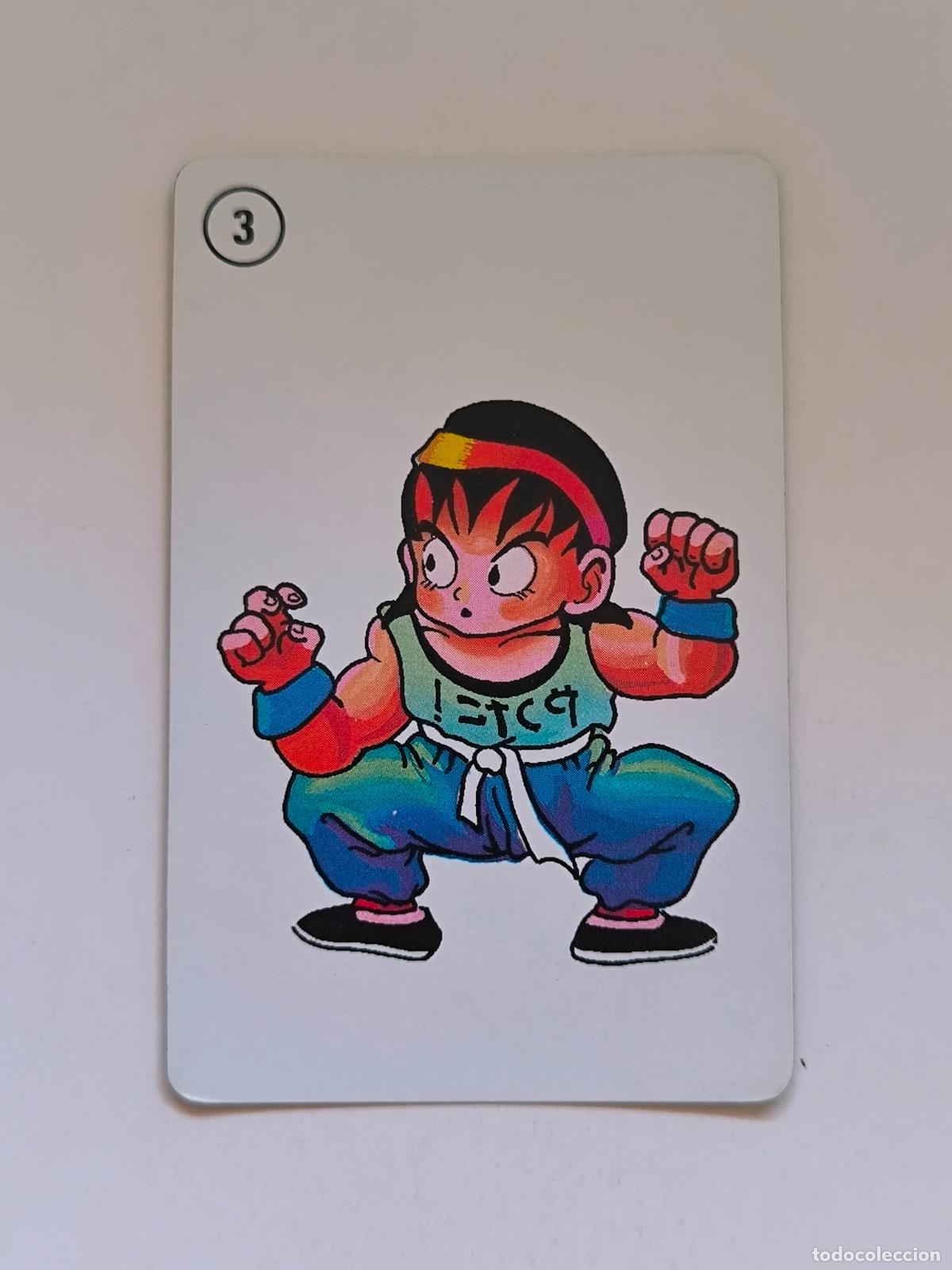 Cartes &agrave; &Eacute;changer: DRAGON BALL JUEGO DE NAIPES FOURNIER - N&ordm; 3 - ESPA&Ntilde;A A&Ntilde;O 1992 - CARTA SUELTA / CARD (P7B1)