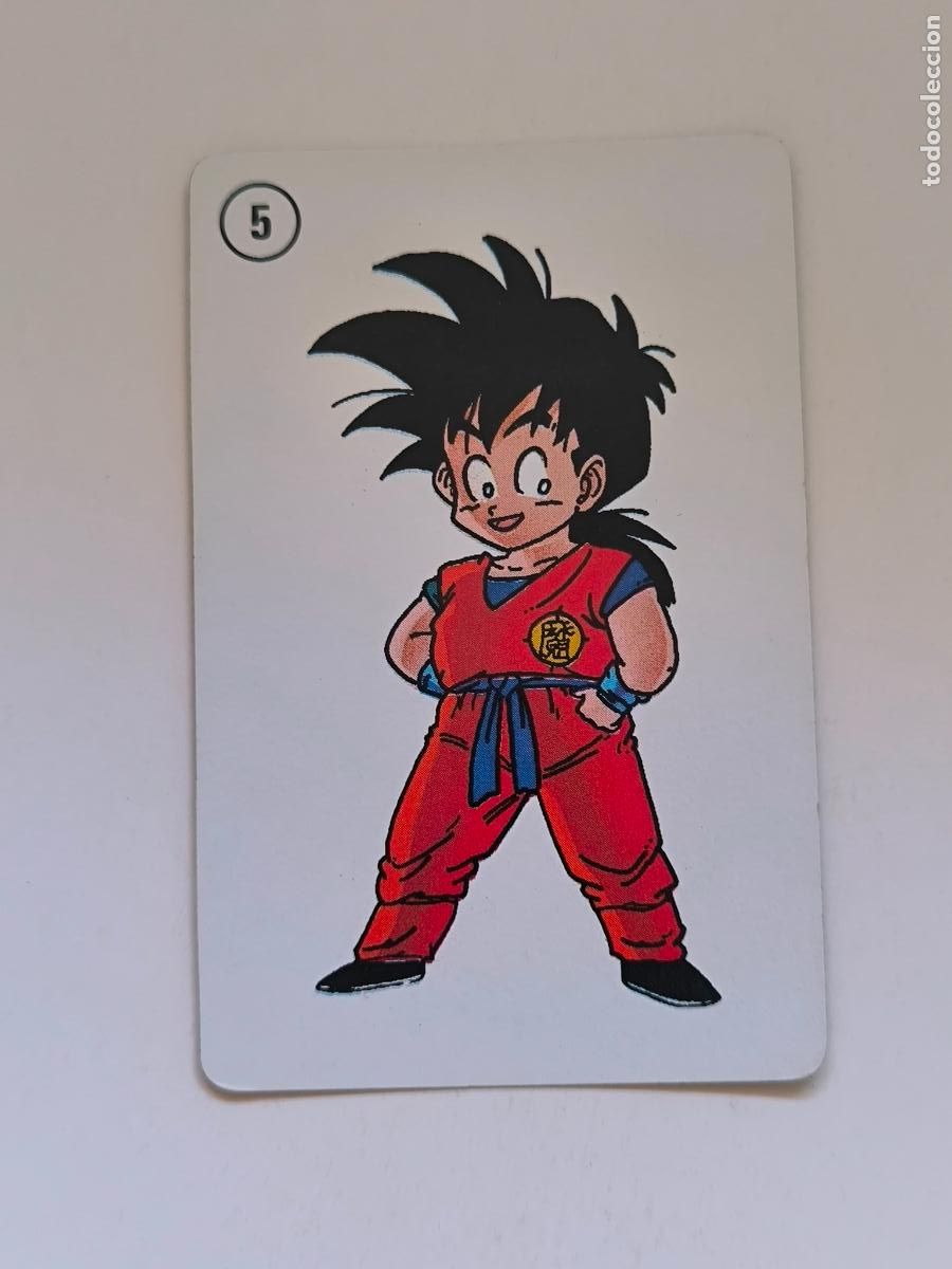 Cartes &agrave; &Eacute;changer: DRAGON BALL JUEGO DE NAIPES FOURNIER - N&ordm; 5 - ESPA&Ntilde;A A&Ntilde;O 1992 - CARTA SUELTA / CARD (P7B1)