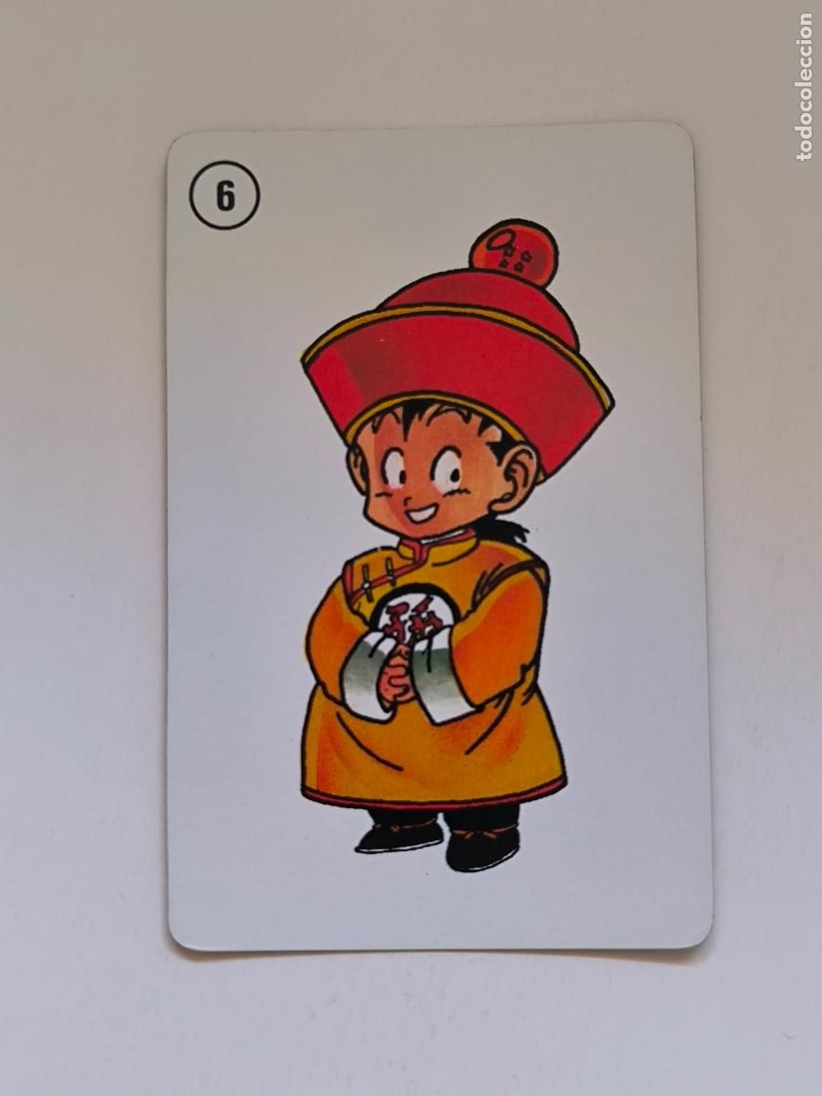 Trading cards: DRAGON BALL JUEGO DE NAIPES FOURNIER - N&ordm; 6 - ESPA&Ntilde;A A&Ntilde;O 1992 - CARTA SUELTA / CARD (P7B1)