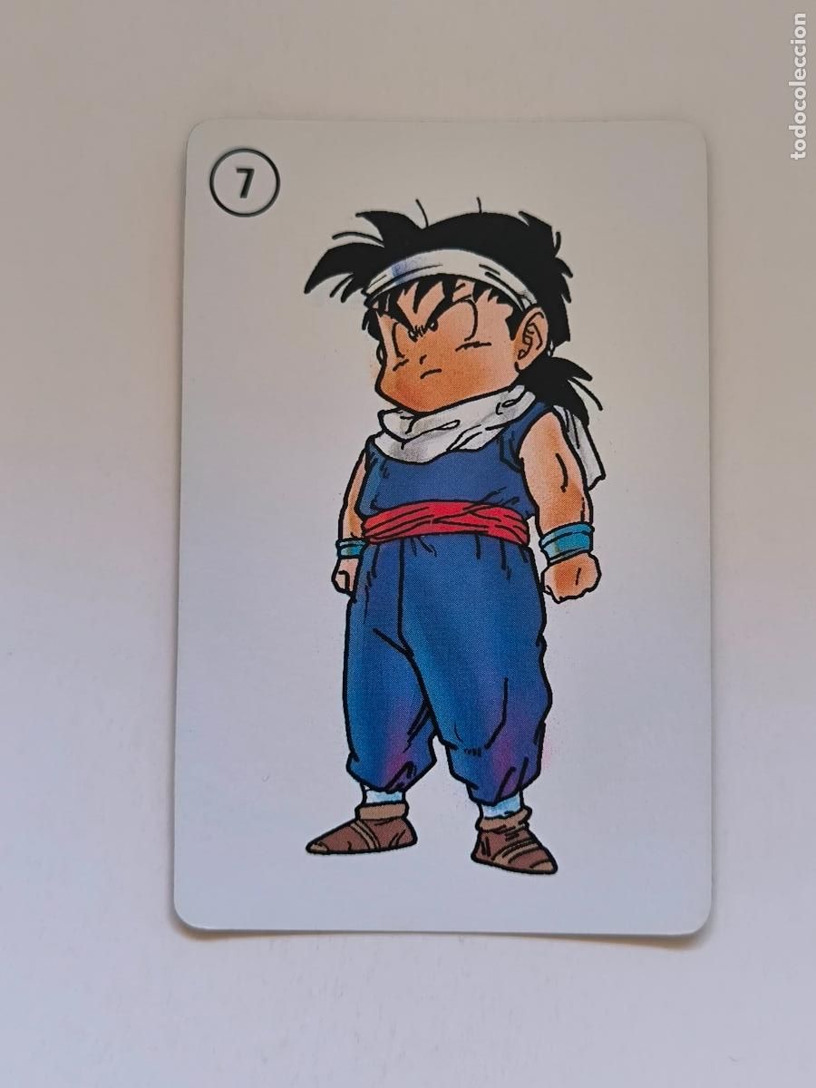 Trading cards: DRAGON BALL JUEGO DE NAIPES FOURNIER - N&ordm; 7 - ESPA&Ntilde;A A&Ntilde;O 1992 - CARTA SUELTA / CARD (P7B1)