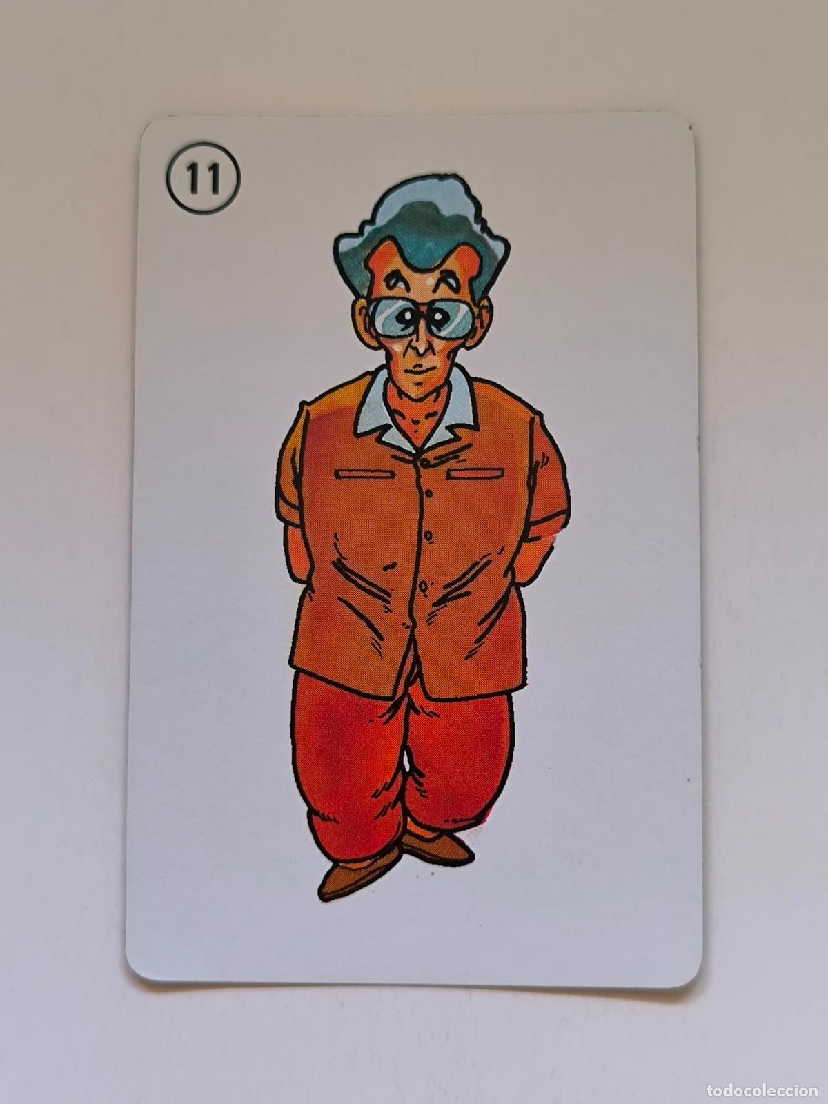 Trading cards: DRAGON BALL JUEGO DE NAIPES FOURNIER - N&ordm; 11 - ESPA&Ntilde;A A&Ntilde;O 1992 - CARTA SUELTA / CARD (P7B1)