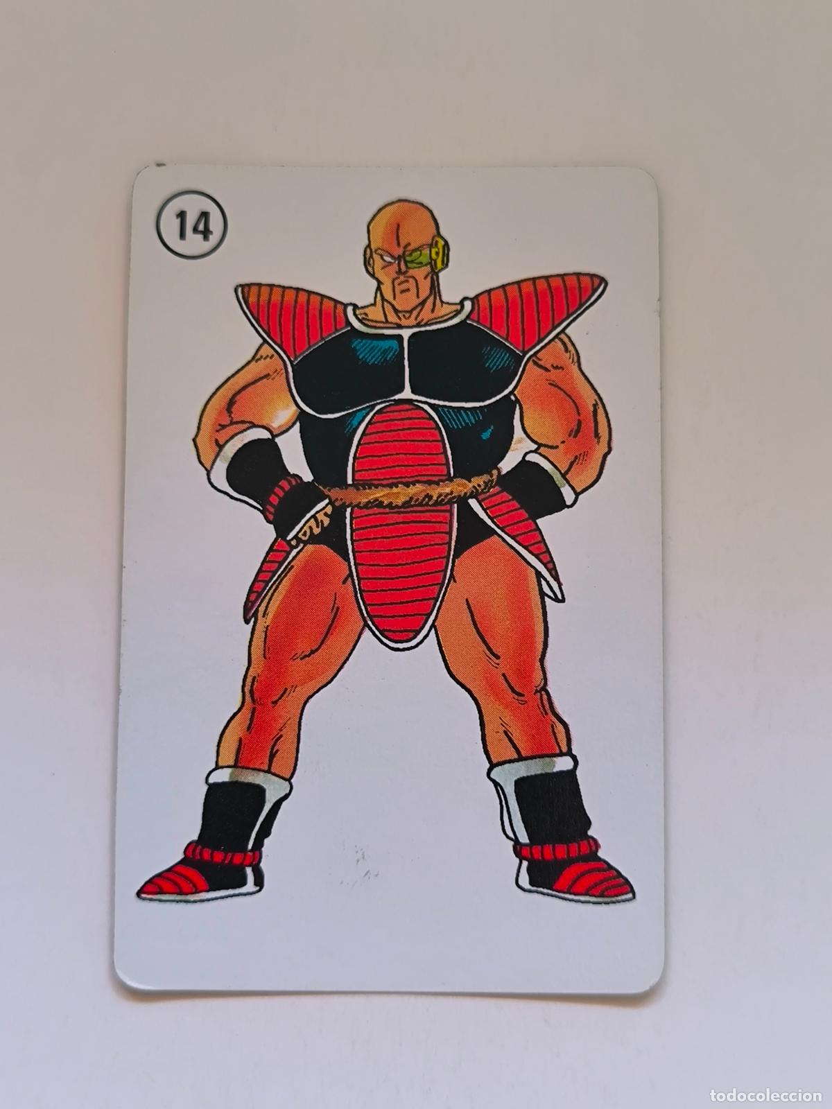 Trading cards: DRAGON BALL JUEGO DE NAIPES FOURNIER - N&ordm; 14 - ESPA&Ntilde;A A&Ntilde;O 1992 - CARTA SUELTA / CARD (P7B1)