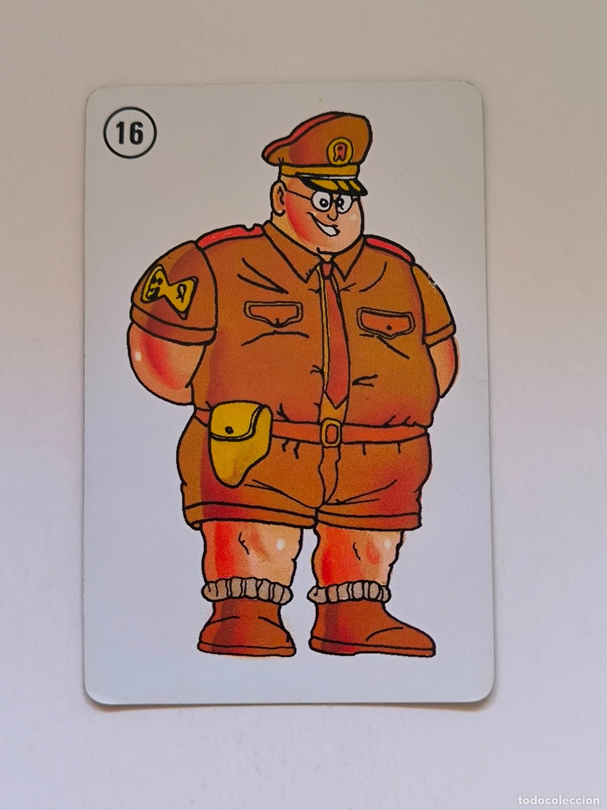 Trading cards: DRAGON BALL JUEGO DE NAIPES FOURNIER - N&ordm; 16 - ESPA&Ntilde;A A&Ntilde;O 1992 - CARTA SUELTA / CARD (P7B1)