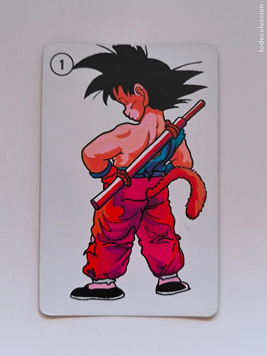 Trading cards: DRAGON BALL JUEGO DE NAIPES FOURNIER - N&ordm; 1 - ESPA&Ntilde;A A&Ntilde;O 1992 - CARTA SUELTA / CARD (P7B2)