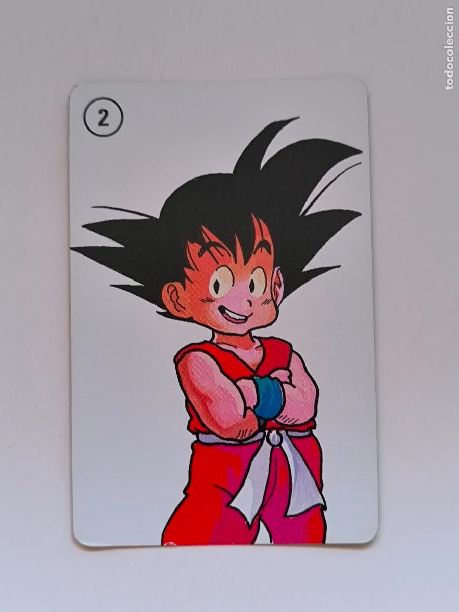 Trading cards: DRAGON BALL JUEGO DE NAIPES FOURNIER - N&ordm; 2 - ESPA&Ntilde;A A&Ntilde;O 1992 - CARTA SUELTA / CARD (P7B2)