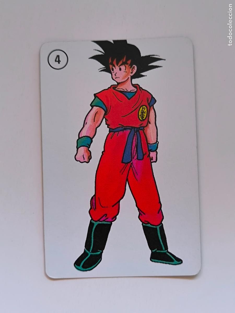 Trading cards: DRAGON BALL JUEGO DE NAIPES FOURNIER - N&ordm; 4 - ESPA&Ntilde;A A&Ntilde;O 1992 - CARTA SUELTA / CARD (P7B2)