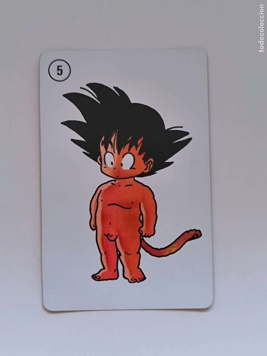 Trading cards: DRAGON BALL JUEGO DE NAIPES FOURNIER - N&ordm; 5 - ESPA&Ntilde;A A&Ntilde;O 1992 - CARTA SUELTA / CARD (P7B2)