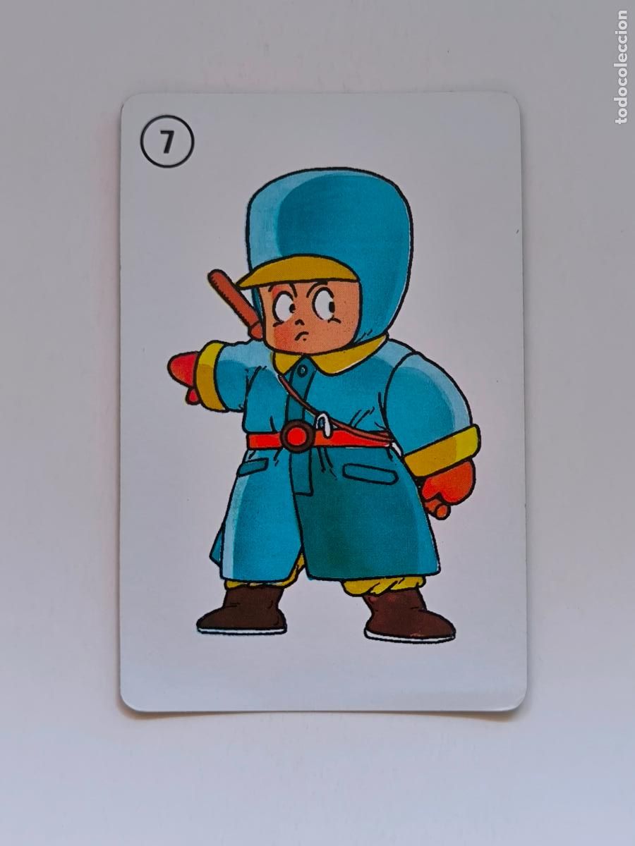 Trading cards: DRAGON BALL JUEGO DE NAIPES FOURNIER - N&ordm; 7 - ESPA&Ntilde;A A&Ntilde;O 1992 - CARTA SUELTA / CARD (P7B2)