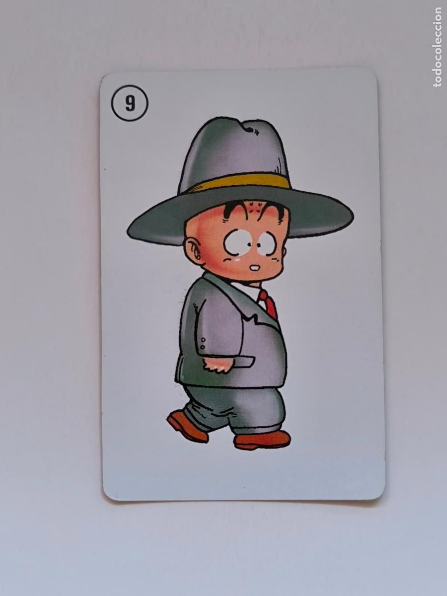 Trading cards: DRAGON BALL JUEGO DE NAIPES FOURNIER - N&ordm; 9 - ESPA&Ntilde;A A&Ntilde;O 1992 - CARTA SUELTA / CARD (P7B2)