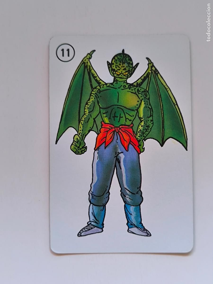 Trading cards: DRAGON BALL JUEGO DE NAIPES FOURNIER - N&ordm; 11 - ESPA&Ntilde;A A&Ntilde;O 1992 - CARTA SUELTA / CARD (P7B2)