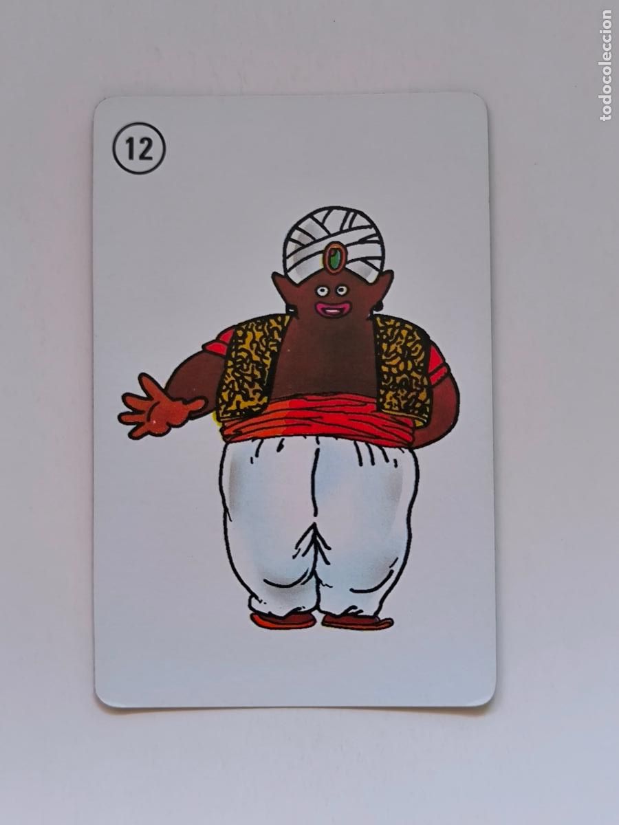 Trading cards: DRAGON BALL JUEGO DE NAIPES FOURNIER - N&ordm; 12 - ESPA&Ntilde;A A&Ntilde;O 1992 - CARTA SUELTA / CARD (P7B2)