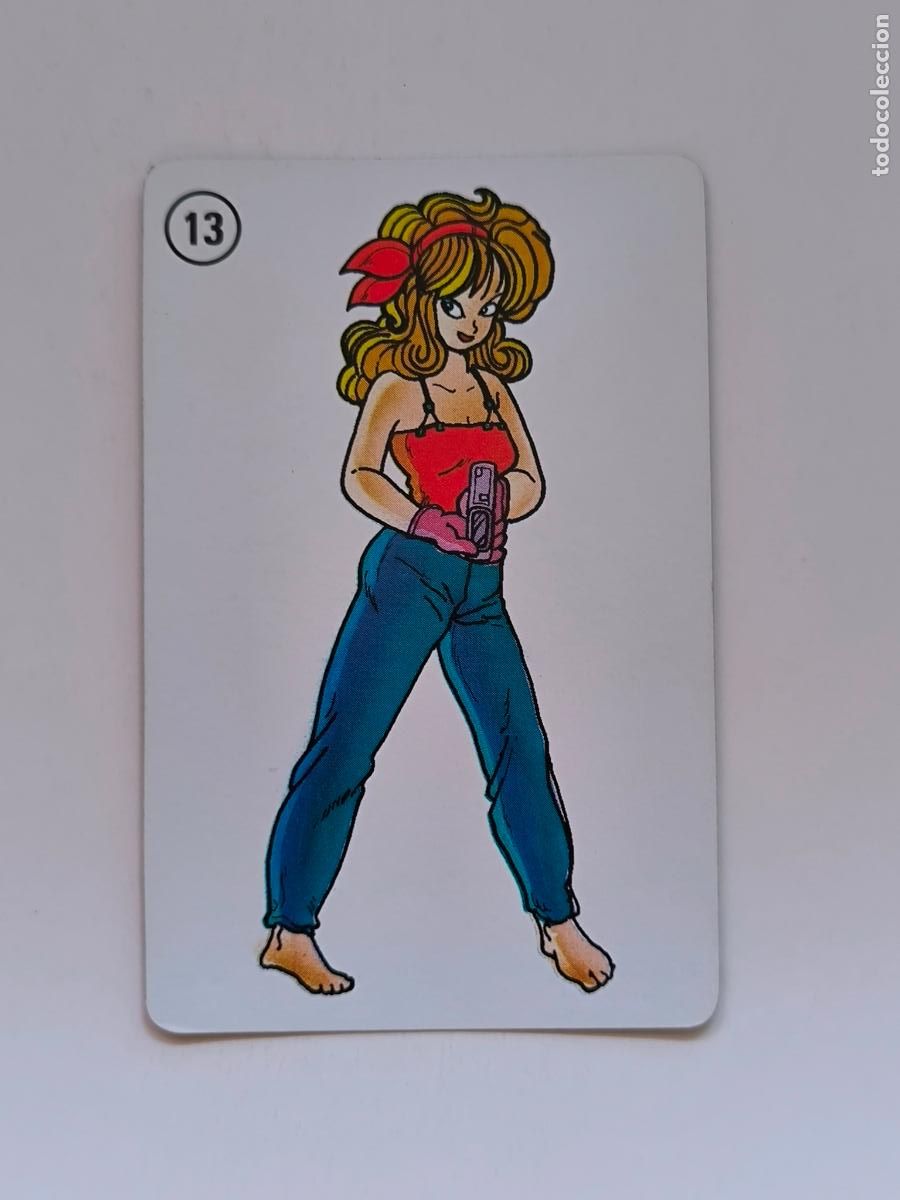 Trading cards: DRAGON BALL JUEGO DE NAIPES FOURNIER - N&ordm; 13 - ESPA&Ntilde;A A&Ntilde;O 1992 - CARTA SUELTA / CARD (P7B2)