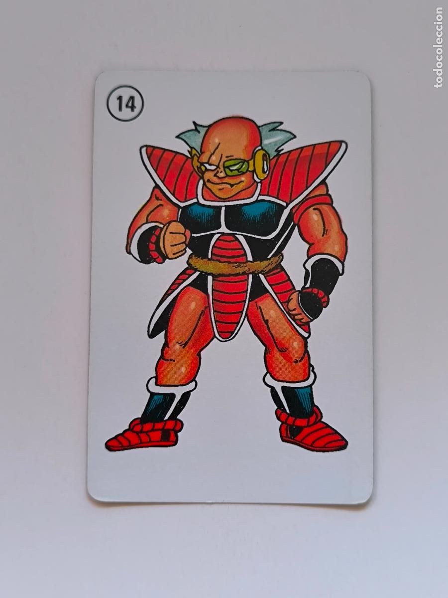 Trading cards: DRAGON BALL JUEGO DE NAIPES FOURNIER - N&ordm; 14 - ESPA&Ntilde;A A&Ntilde;O 1992 - CARTA SUELTA / CARD (P7B2)