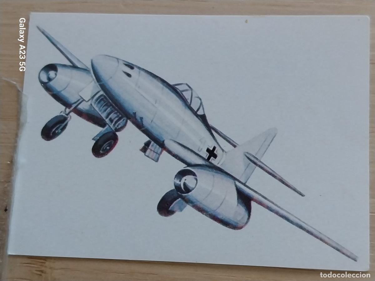 Trading cards: HECHOS Y SOLDADOS S XX A&Ntilde;O 1977 ED MAGA CROMO 196 AVION ALEMAN ME 262 A 1 A SIN PEGAR NUNCA
