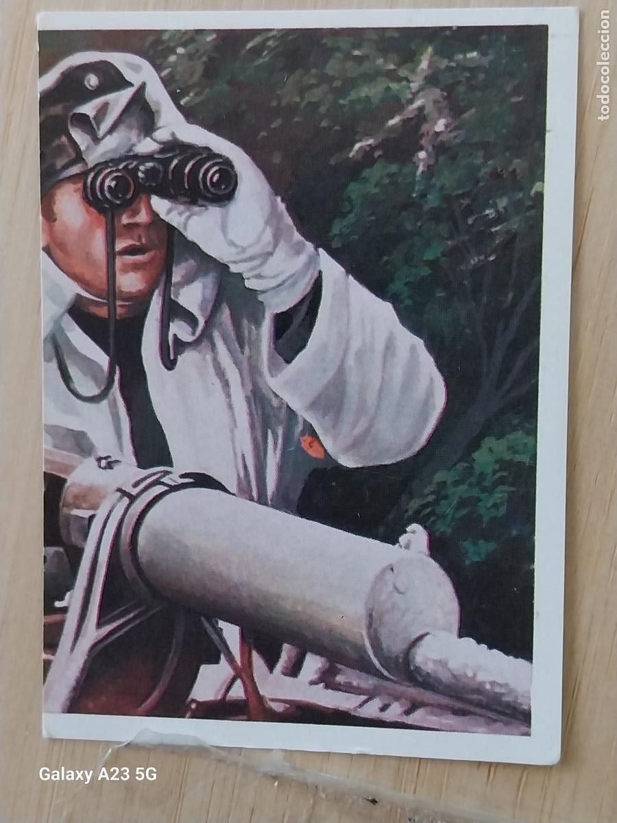 Trading cards: HECHOS Y SOLDADOS S XX A&Ntilde;O 1977 ED MAGA CROMO 81 GUERRA RUSO FINLANDESA SIN PEGAR NUNCA