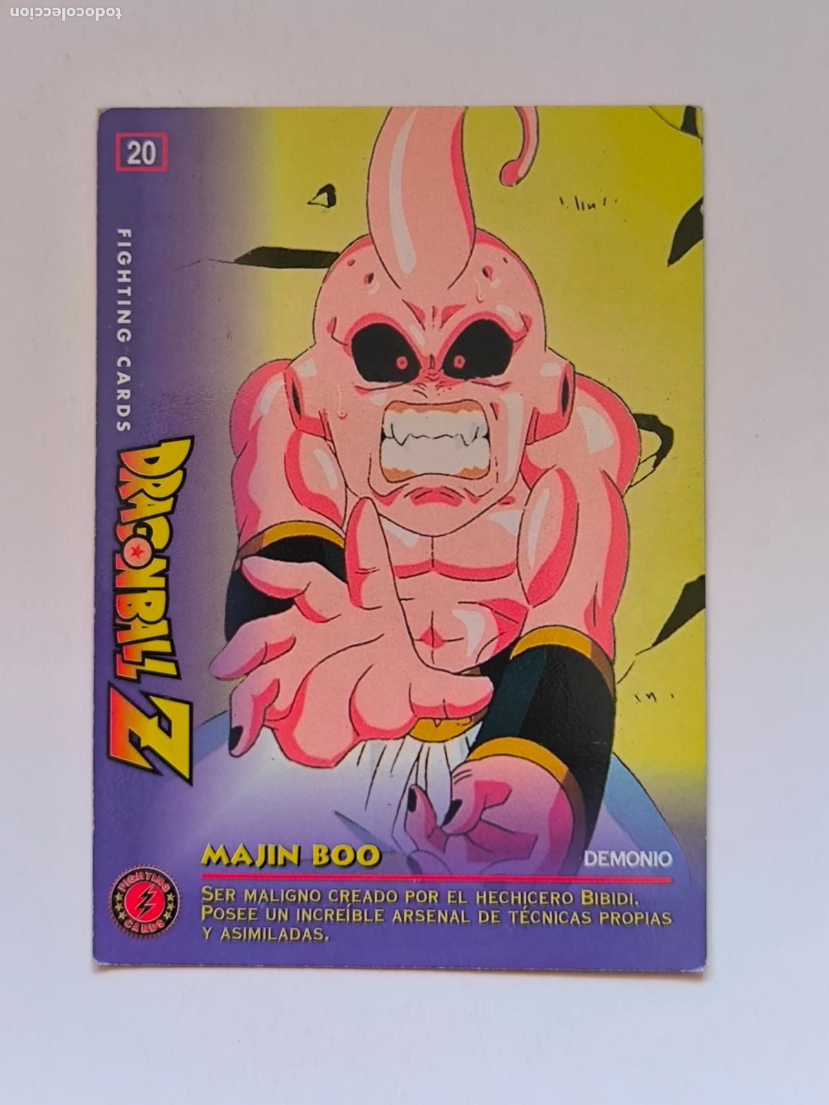 Trading cards: DRAGON BALL Z FIGHTING CARDS - N&ordm; 20 - TRADING CARD / CARTA - RASCADA - PANINI (148A1)