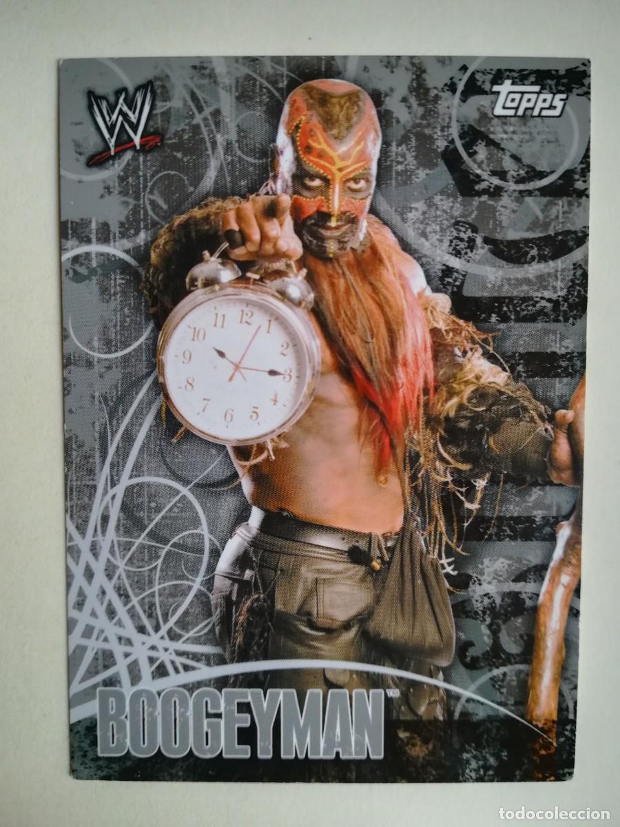 Trading cards: WWE Face Off N&ordm; 80. Boogeyman. Topps 2007.