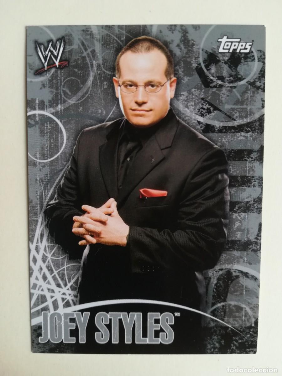Trading cards: WWE Face Off N&ordm; 83. Joey Styles. Topps 2007.