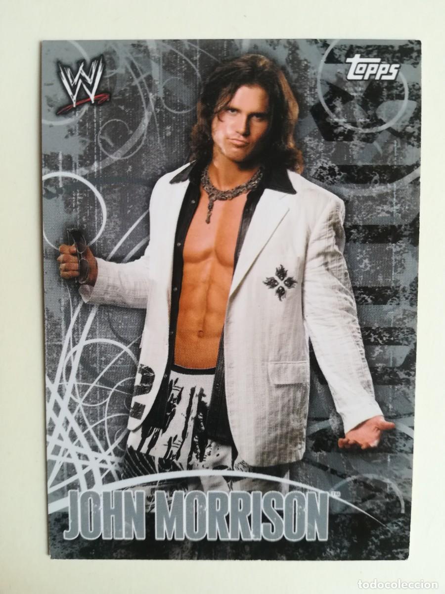 Trading cards: WWE Face Off N&ordm; 84. John Morrison. Topps 2007.