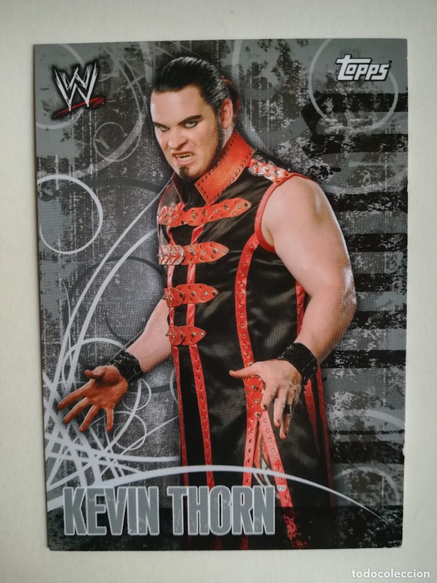 Trading cards: WWE Face Off N&ordm; 85. Kevin Thorn. Topps 2007.