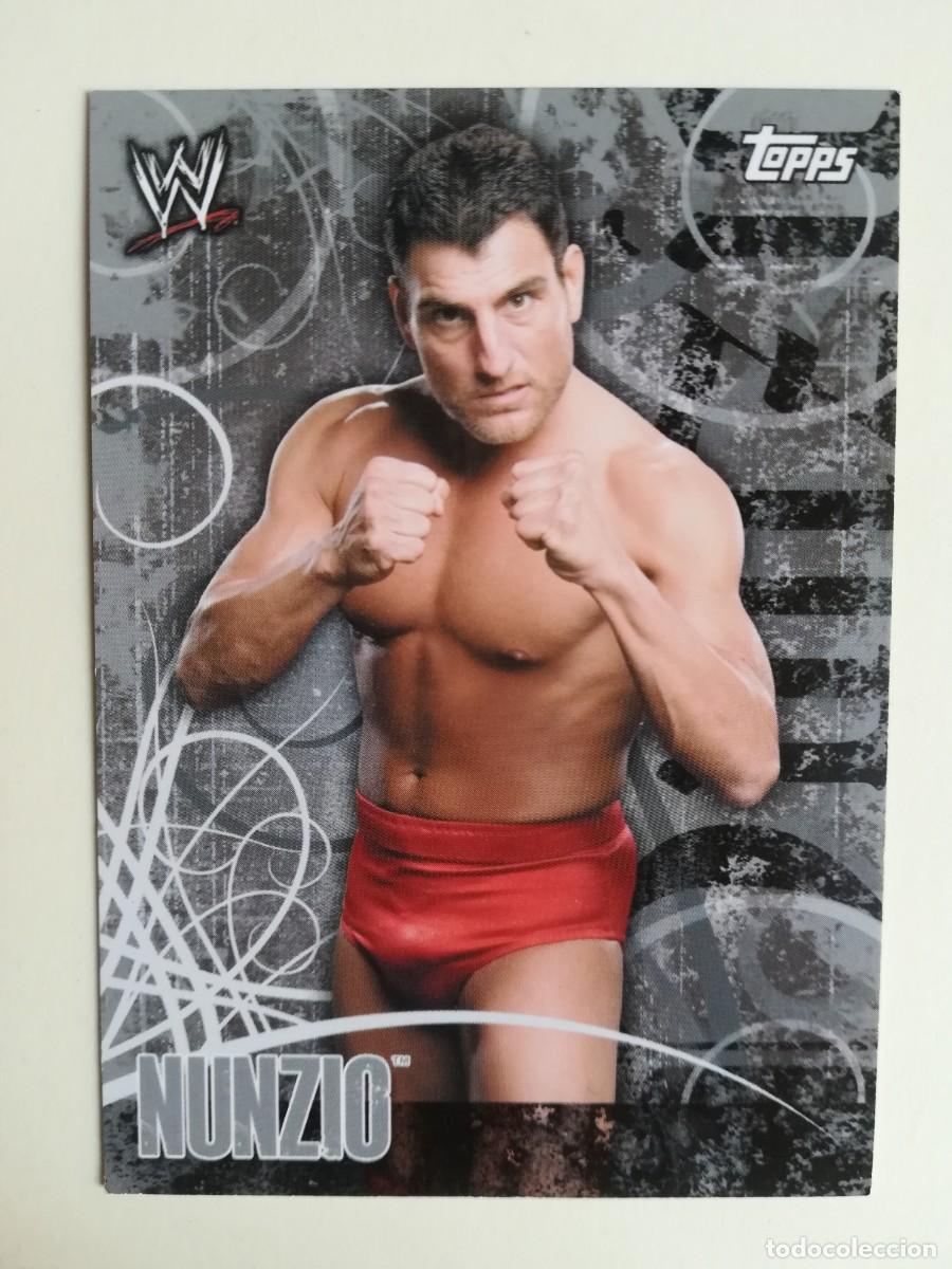 Trading cards: WWE Face Off N&ordm; 86. Nunzio. Topps 2007.