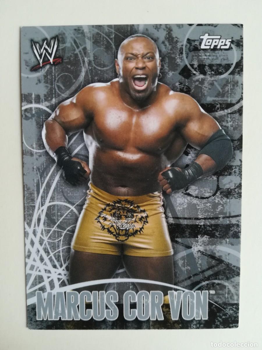 Trading cards: WWE Face Off N&ordm; 87. Marcus Cor Von. Topps 2007.
