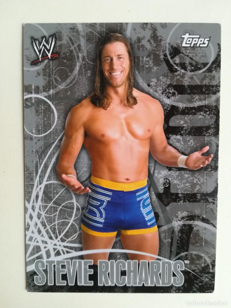 Trading cards: WWE Face Off N&ordm; 90. Stevie Richards. Topps 2007.