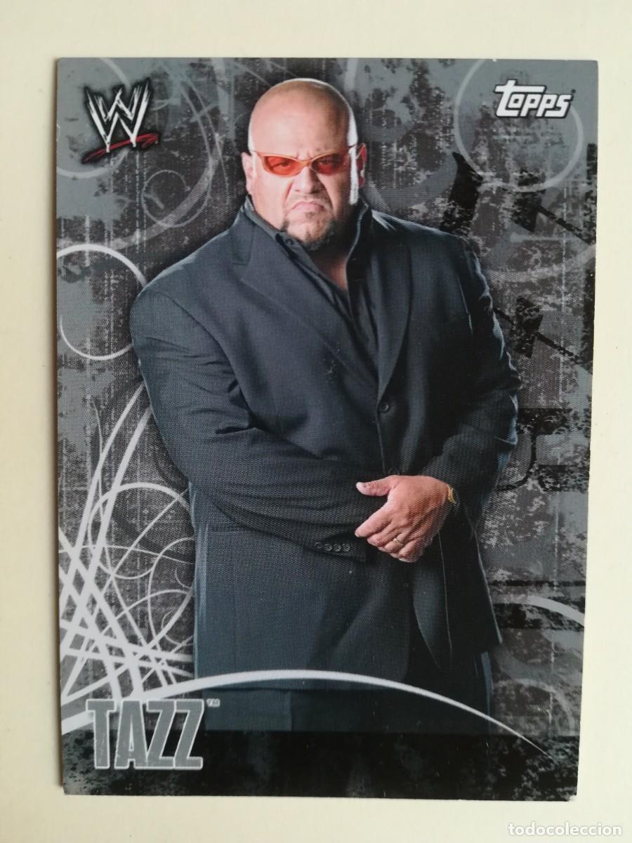 Trading cards: WWE Face Off N&ordm; 91. Tazz. Topps 2007.