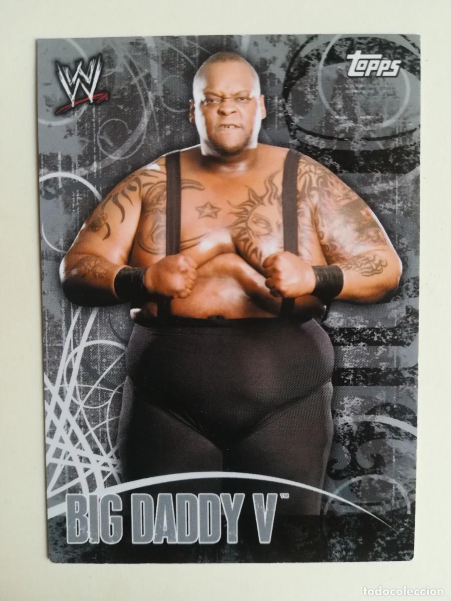 Trading cards: WWE Face Off N&ordm; 94. Big Daddy V. Topps 2007.
