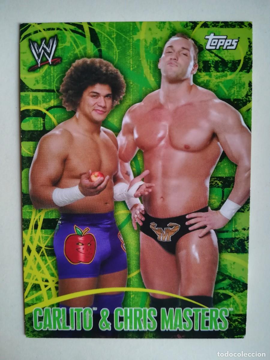 Trading cards: WWE Face Off N&ordm; 97. Carlito & Chris Masters. Topps 2007.