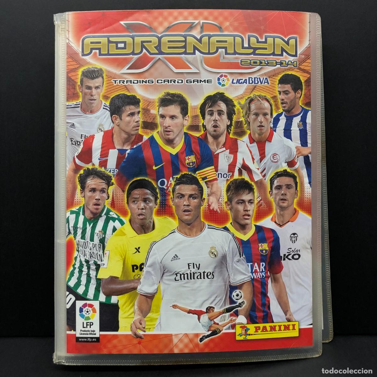 Trading cards: ADRENALYN XL - 2013-14 - TRADING CARD GAME - LIGA BBVA - PANINI - ALBUM INCOMPLETO / 3121