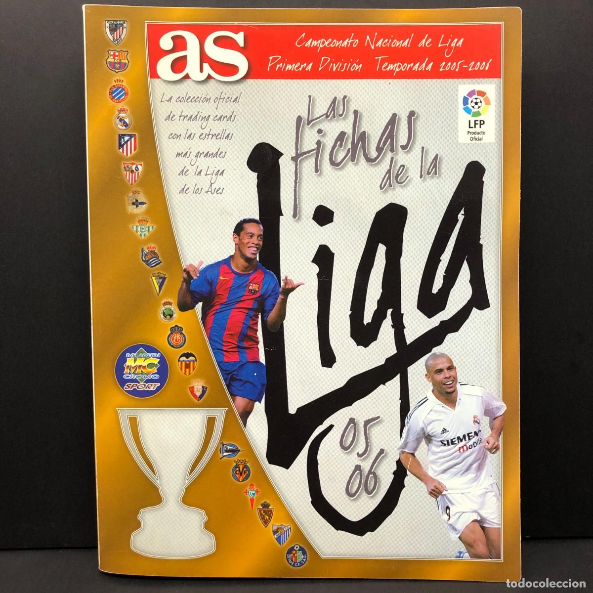 Trading cards: LAS FICHAS DE LA LIGA - 2005-2006 - AS - TRADING CARD GAME - COLECCION CASI COMPLETO / 3122