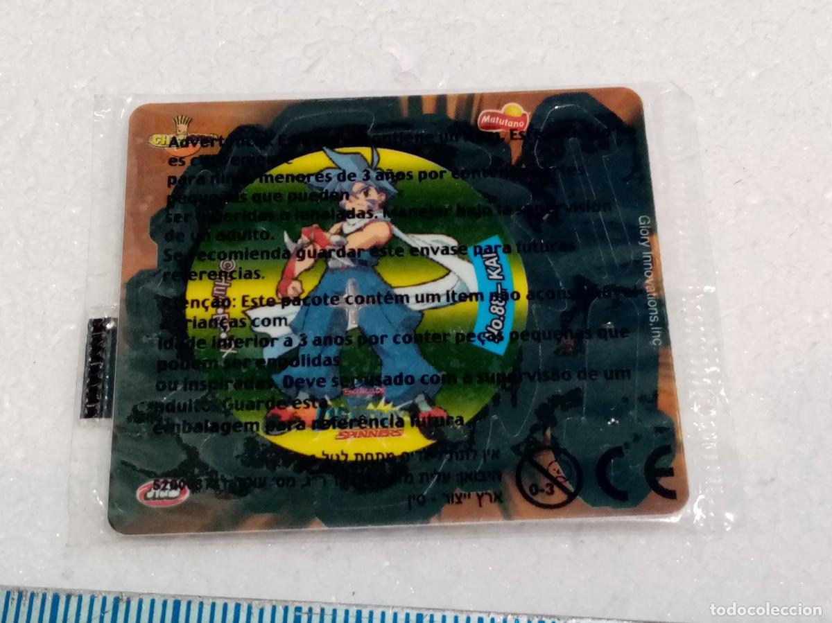 Trading cards: TAZO - SPINNERS - BEYBLADE - MATUTANO 2010 - SIN ABRIR CON EL PLASTICO