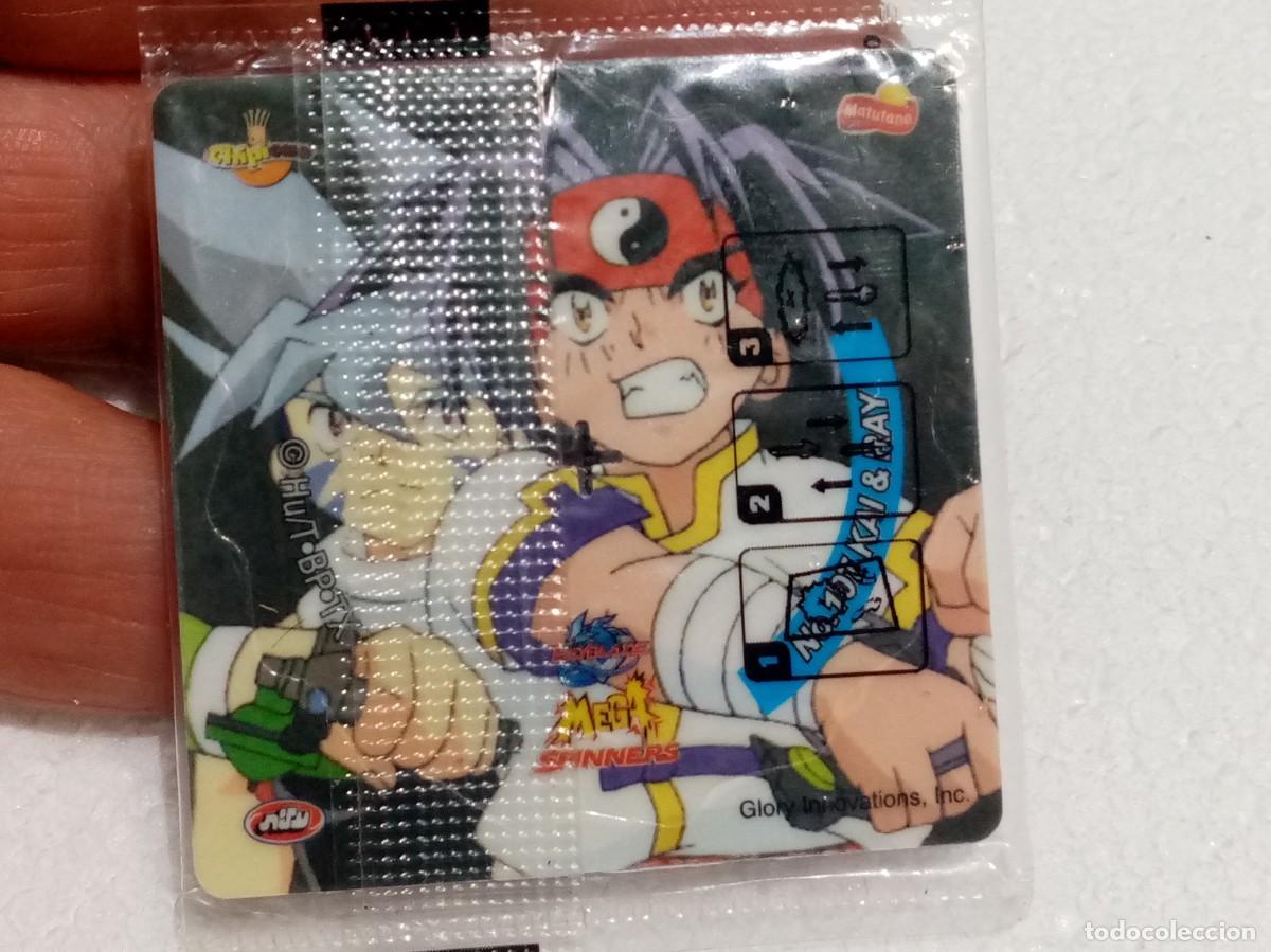 Trading cards: TAZO - SPINNERS - BEYBLADE - MATUTANO 2010 - SIN ABRIR CON EL PLASTICO