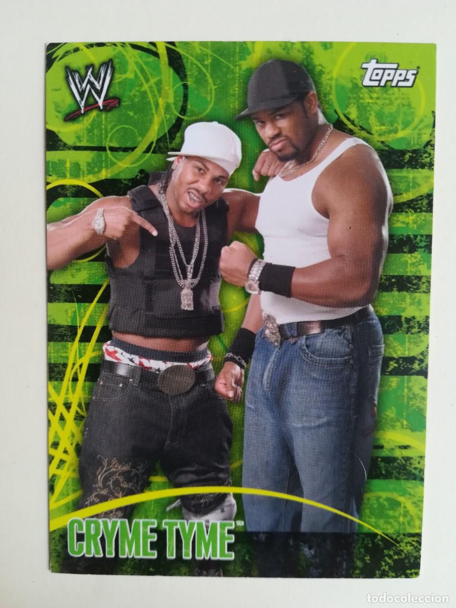 Trading cards: WWE Face Off N&ordm; 98. Cryme Tyme. Topps 2007.