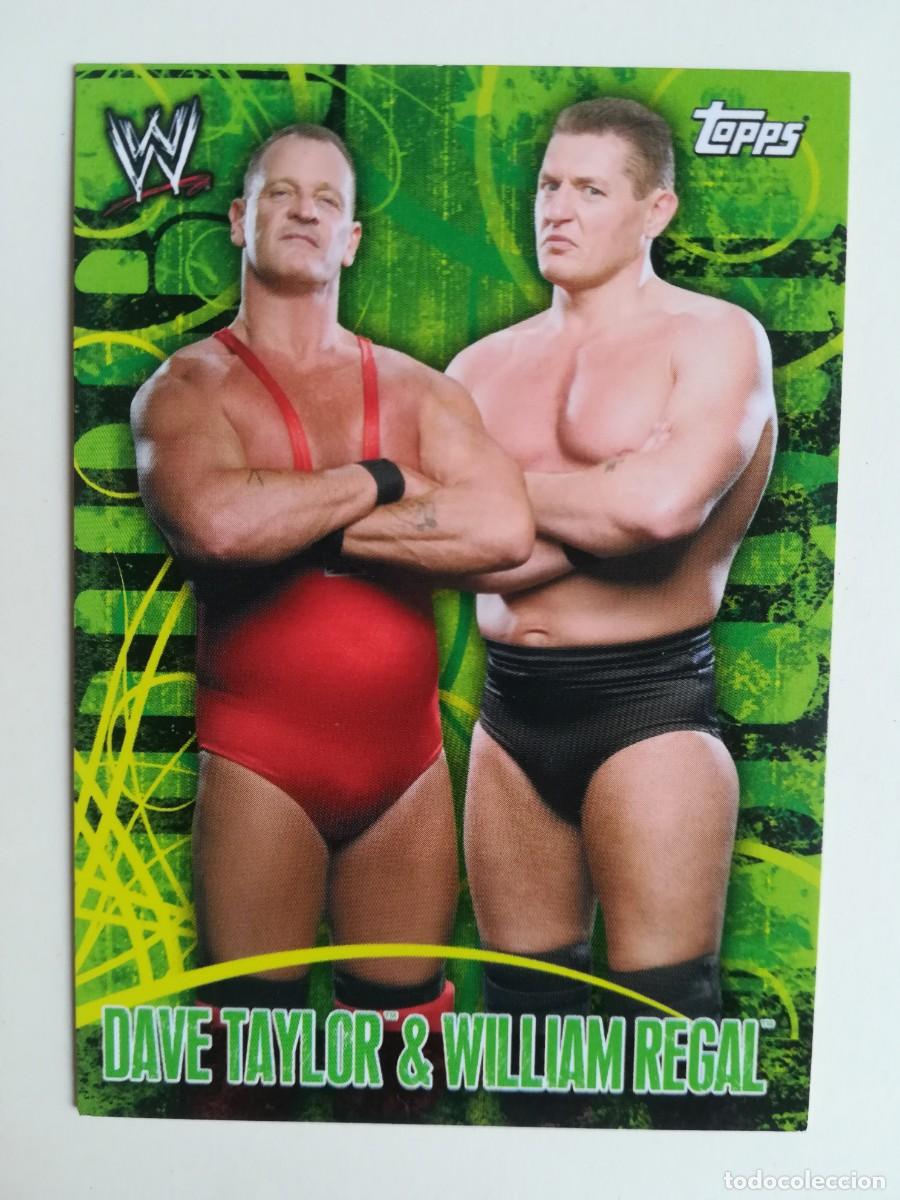 Trading cards: WWE Face Off N&ordm; 99. Dave Taylor & William Regal. Topps 2007.