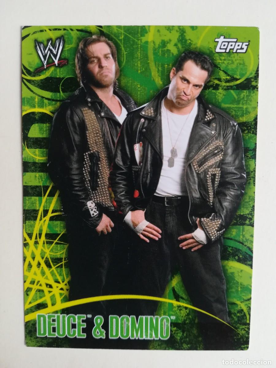 Trading cards: WWE Face Off N&ordm; 100. Deuce & Domino. Topps 2007.