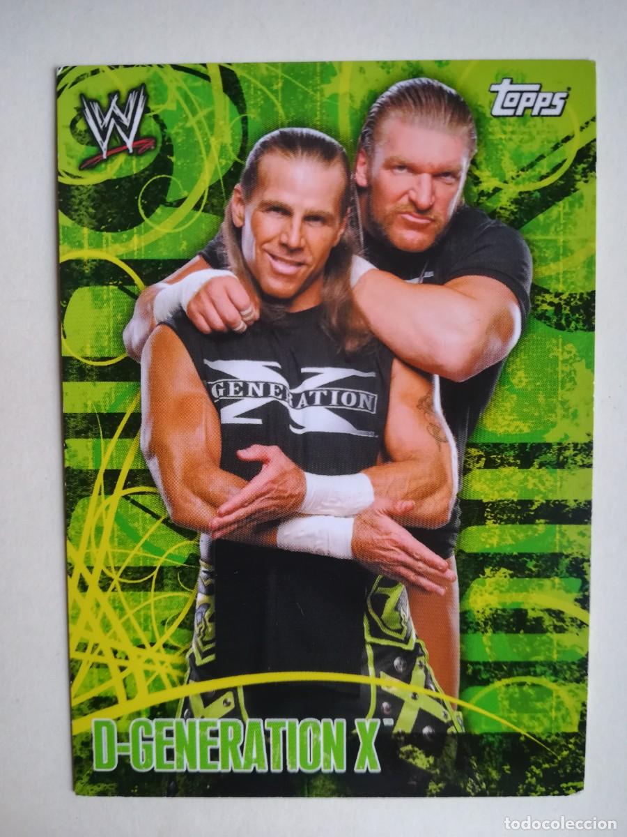 Trading cards: WWE Face Off N&ordm; 101. D-Generation X. Topps 2007.