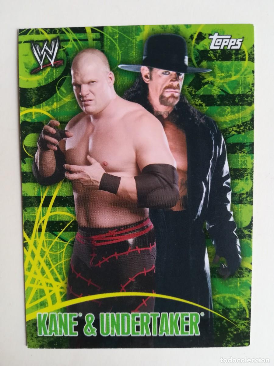 Trading cards: WWE Face Off N&ordm; 103. Kane & Undertaker. Topps 2007.