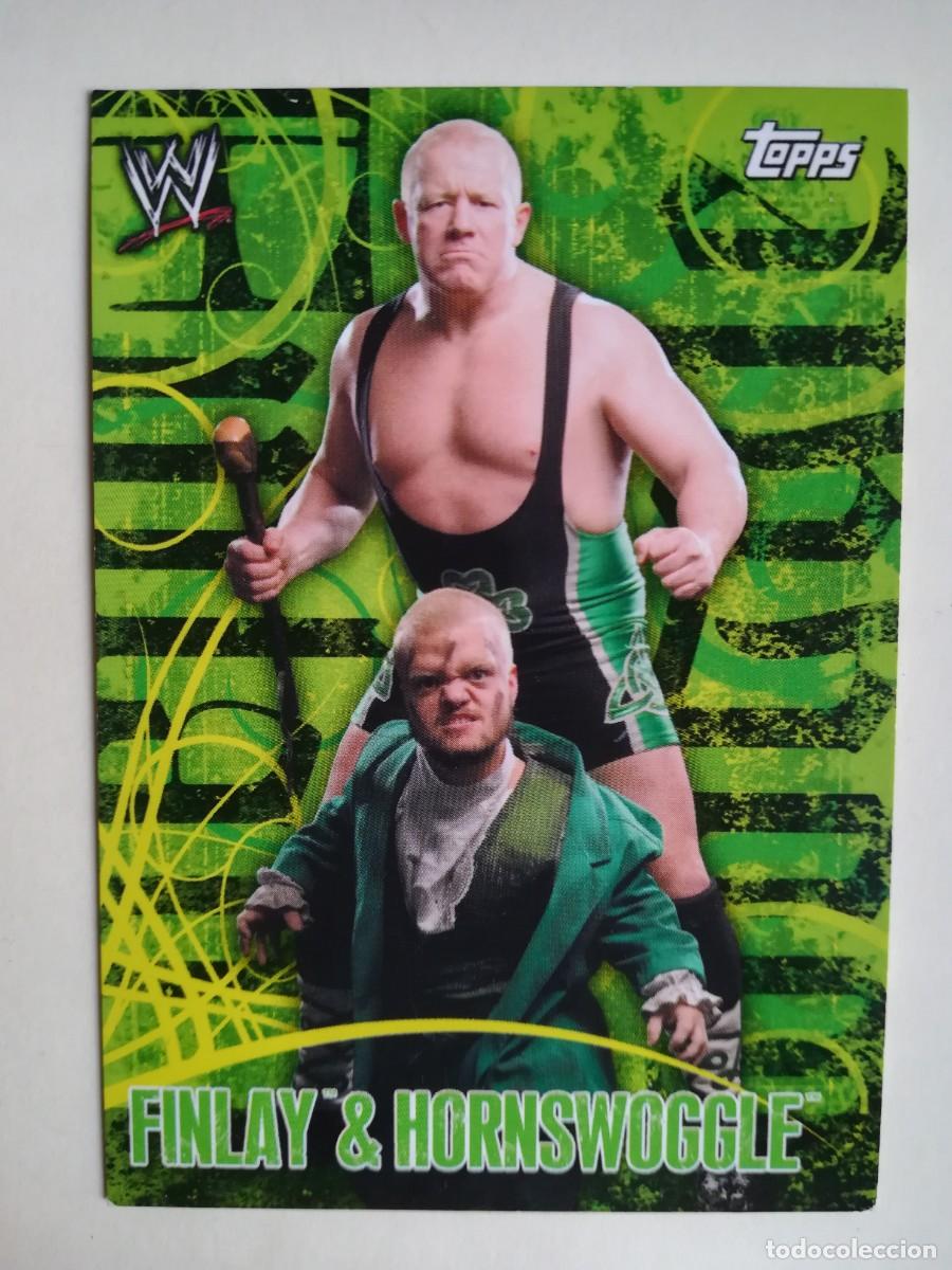 Trading cards: WWE Face Off N&ordm; 104. Finlay & Hornswoogle. Topps 2007.