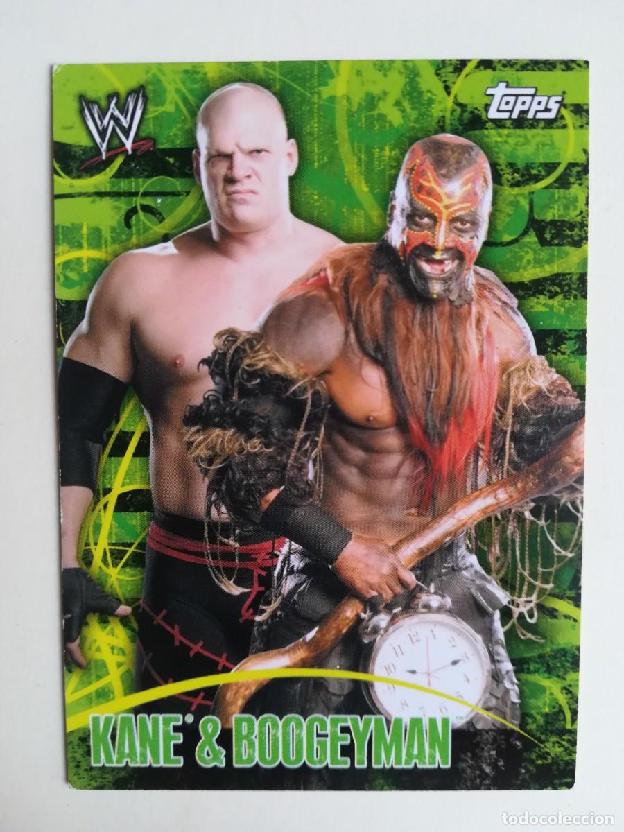 Trading cards: WWE Face Off N&ordm; 107. Kanee & Boogeyman. Topps 2007.