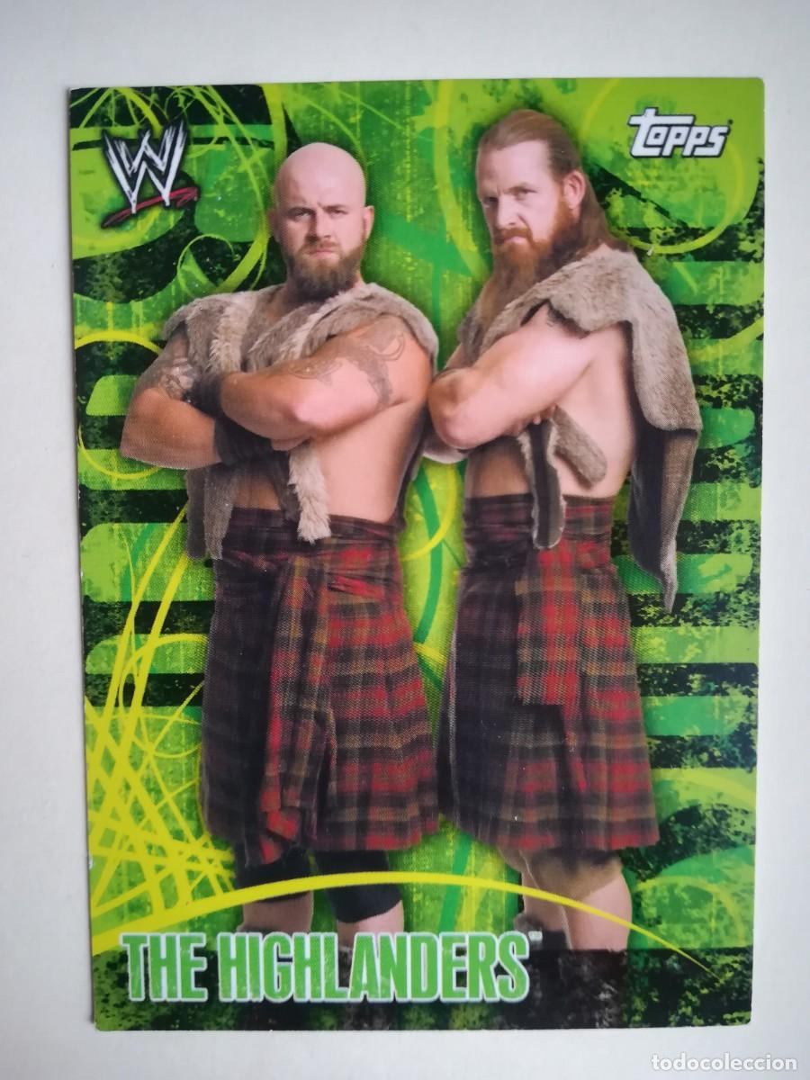 Trading cards: WWE Face Off N&ordm; 110. The Highlanders. Topps 2007.