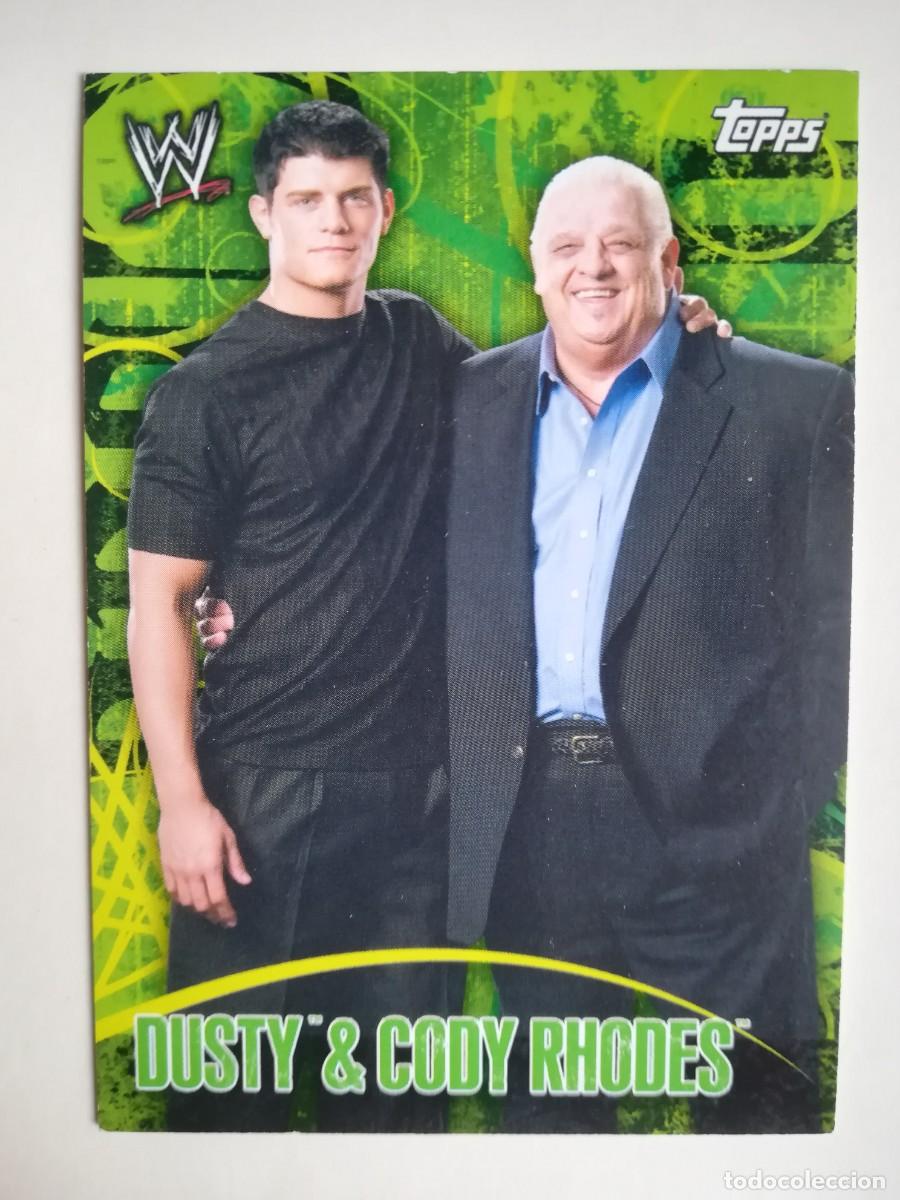 Trading cards: WWE Face Off N&ordm; 112. Dusty & Cody Rhodes. Topps 2007.