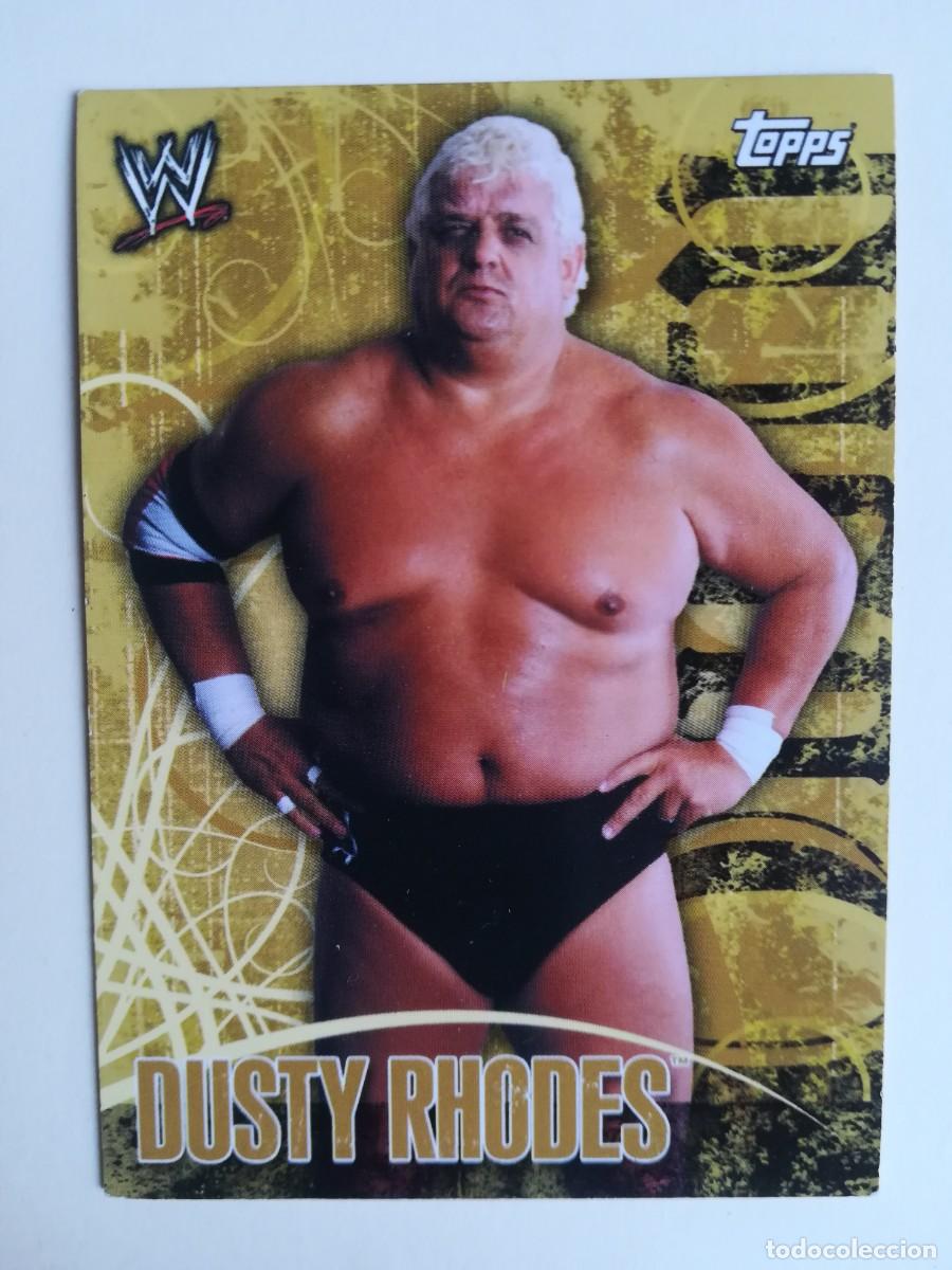 Trading cards: WWE Face Off N&ordm; 121. Dusty Rhodes. Topps 2007.