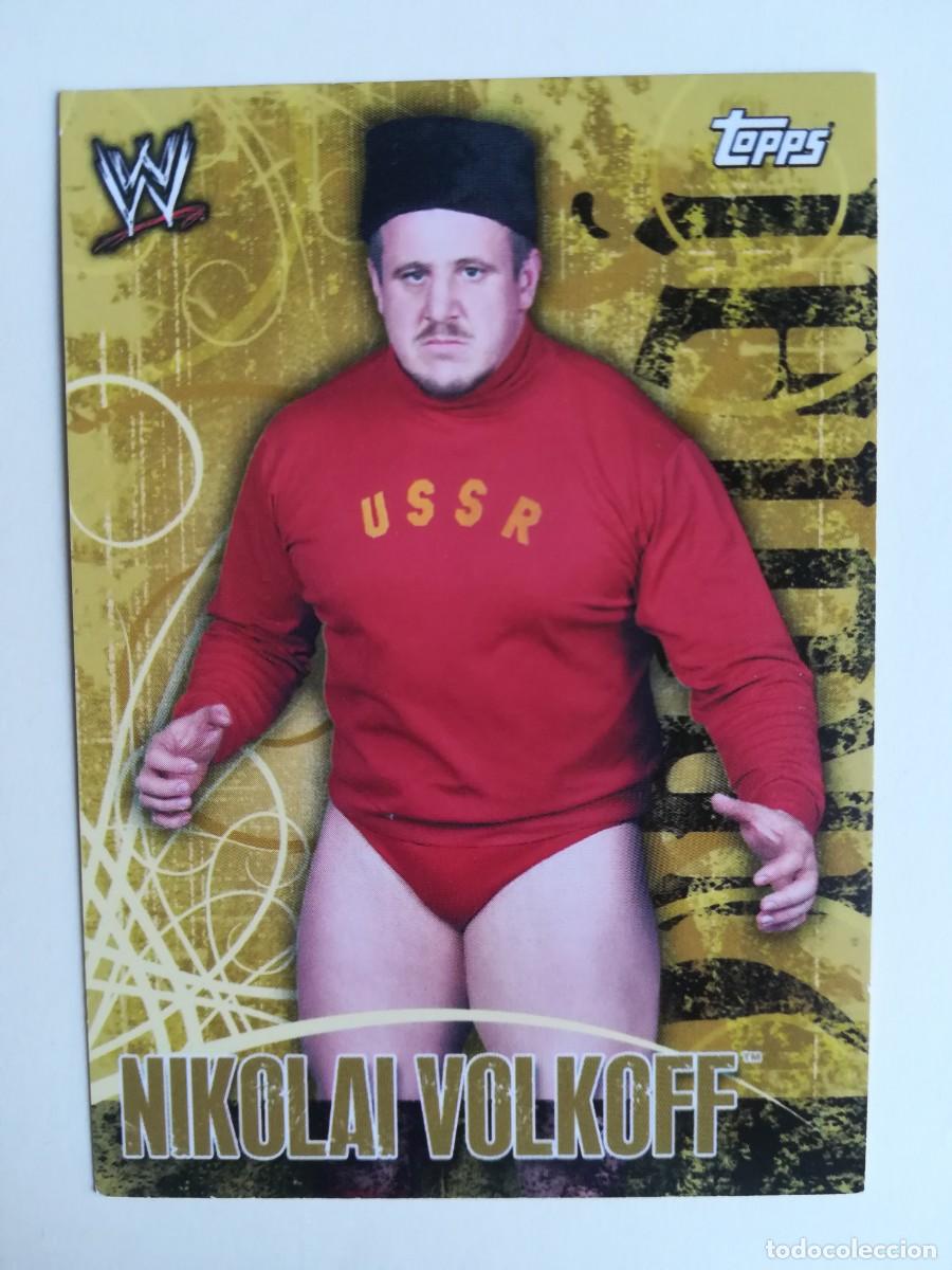 Trading cards: WWE Face Off N&ordm; 125. Nikolai Volkoff. Topps 2007.
