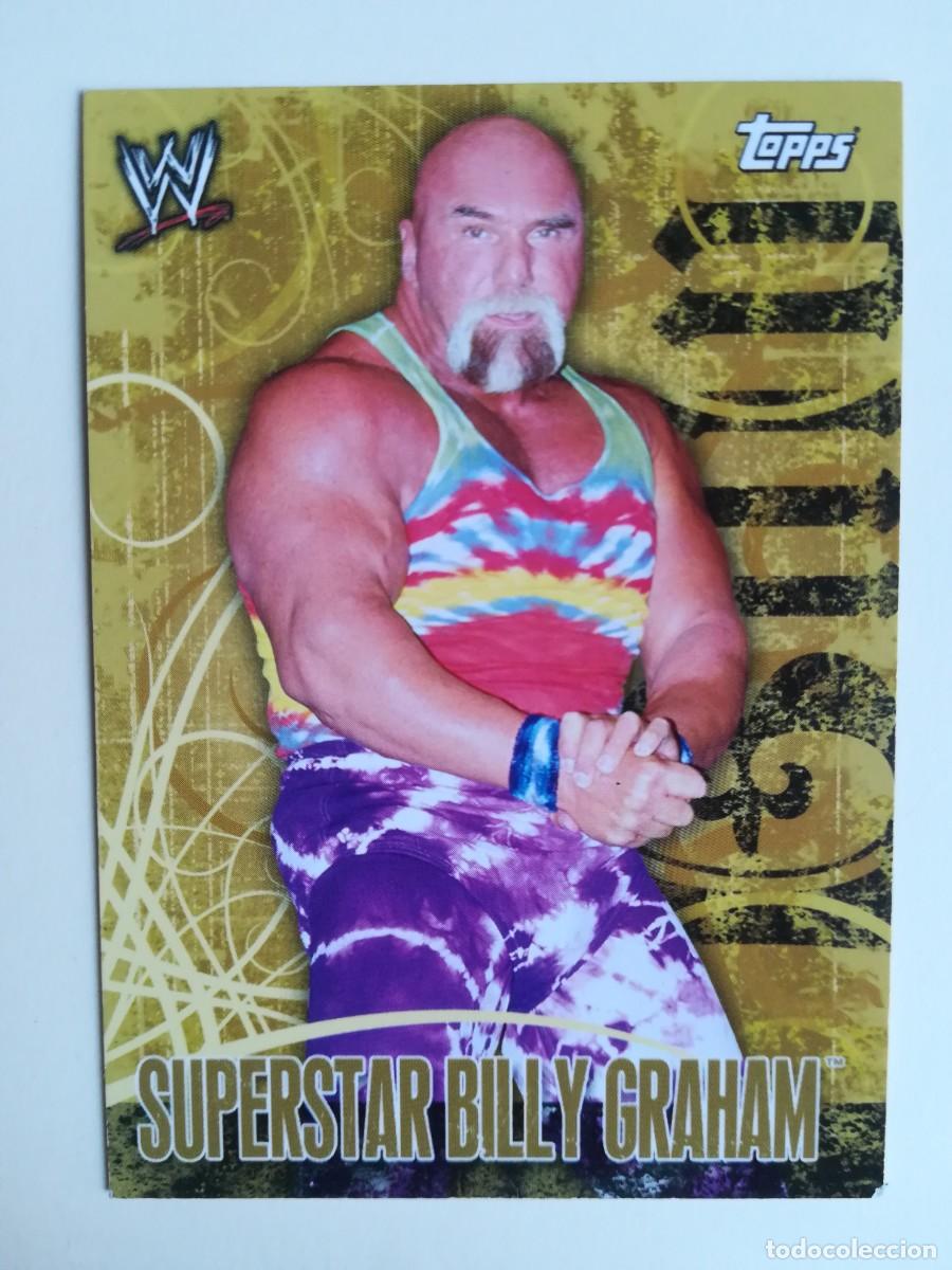 Trading cards: WWE Face Off N&ordm; 128. Superstar Billy Graham. Topps 2007.