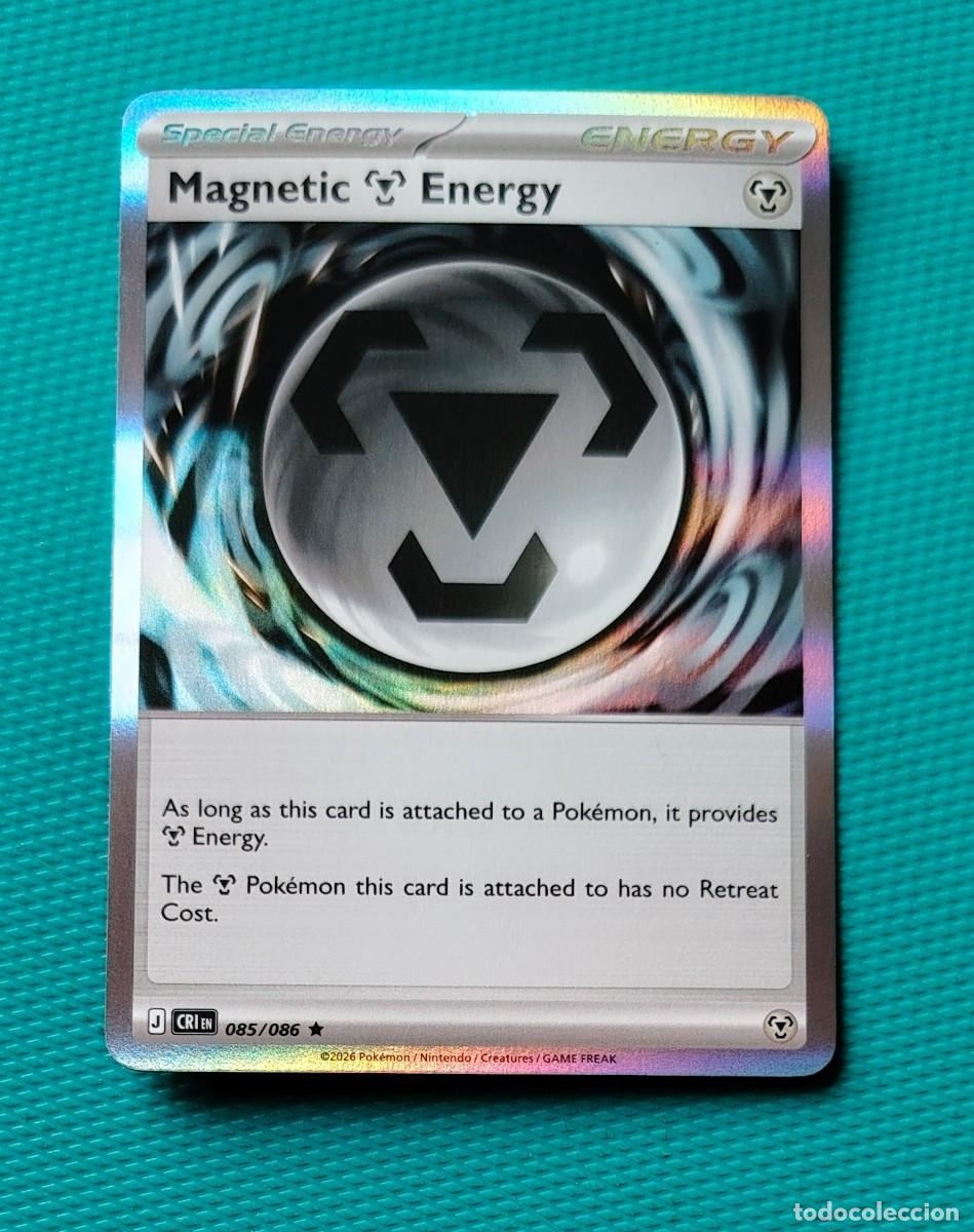 Trading cards: CARTA POKEMON EN INGLES - MAGNETIC ENERGY 085 / 086 - RARA * - ORIGINAL - NUEVA MD MINT