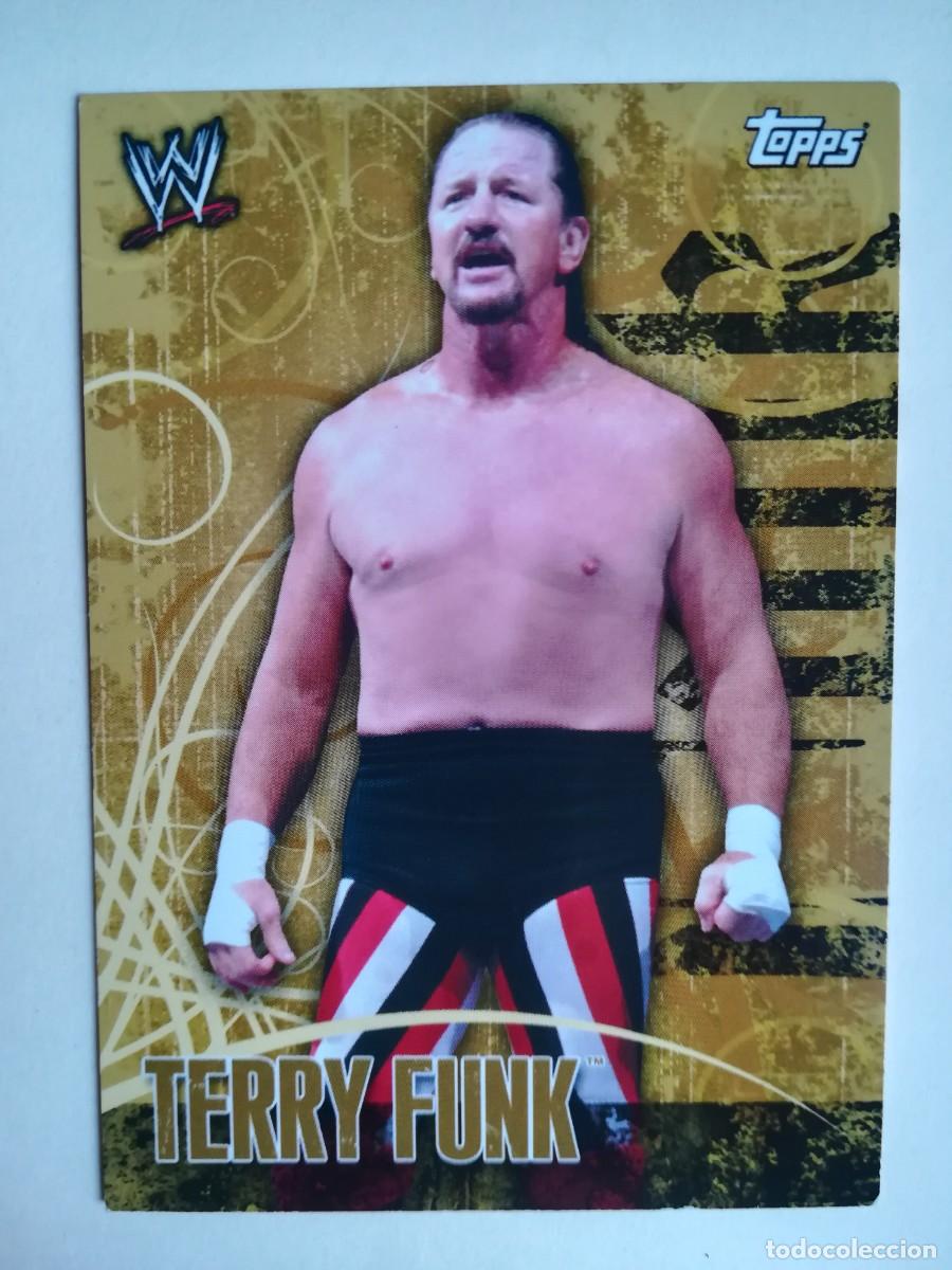 Trading cards: WWE Face Off N&ordm; 129. Terry Funk. Topps 2007.