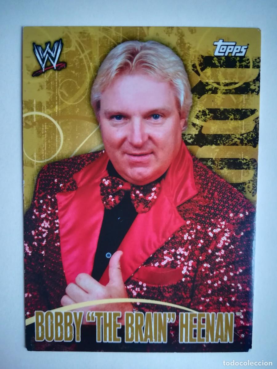 Trading cards: WWE Face Off N&ordm; 130. Bobby The Brain Heenan. Topps 2007.